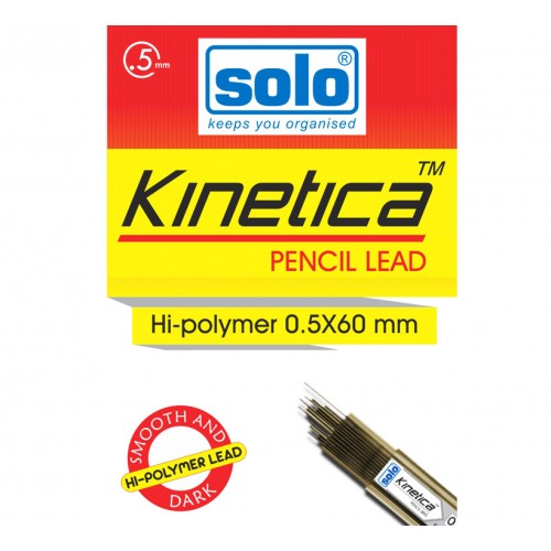 Kinetica Pencil Leads 2B 0.5x60mm, Pack of 24 tubes (LP2B5)
